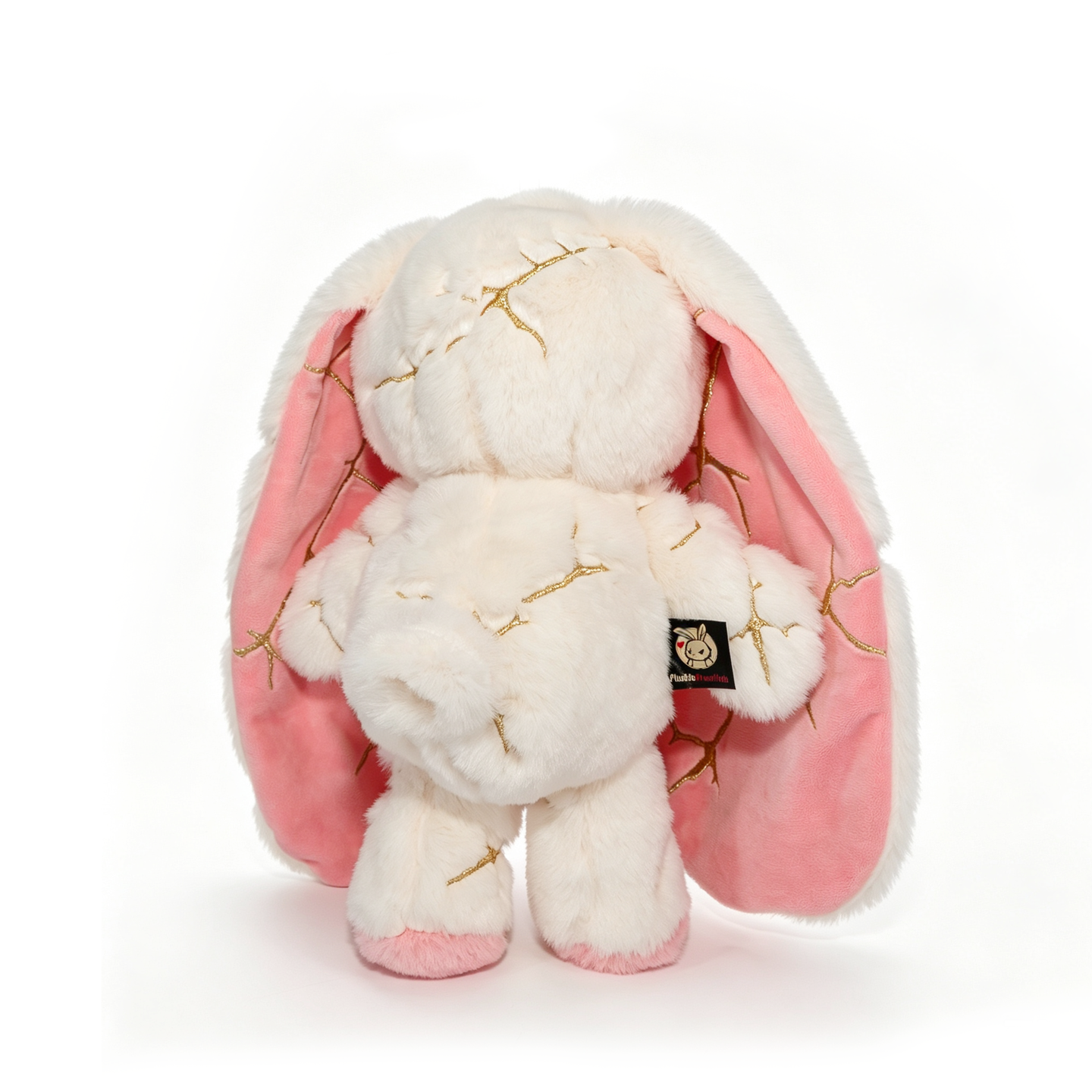 Plushie Dreadfuls -Pink Kintsugi Love Rabbit - Plush Stuffed Animal