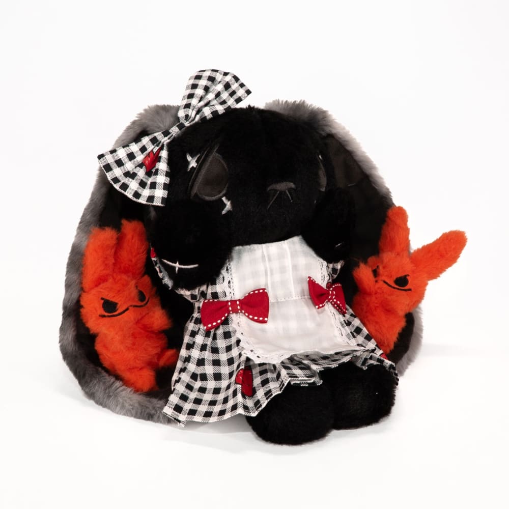 Plush Outfit - Checkered Dress Outfit accessory