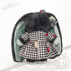 Plush Outfit - Checkered Dress Outfit accessory