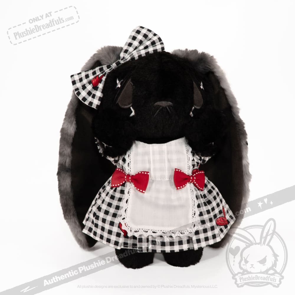 Plush Outfit - Checkered Dress Outfit accessory