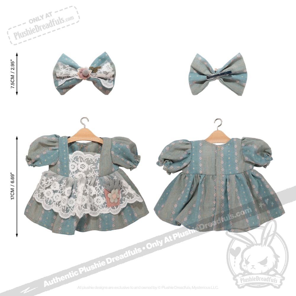 Plush Outfit -Mint Tea Dress accessory