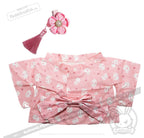 Plush Outfit - Pink Kimono accessory