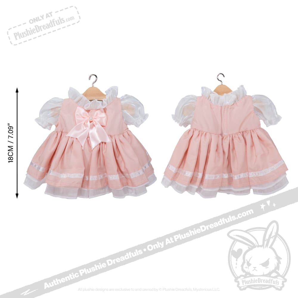 Plush Outfit -Sheer Ruffles Dress accessory