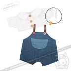 Plush Outfit - Teddy Overalls accessory