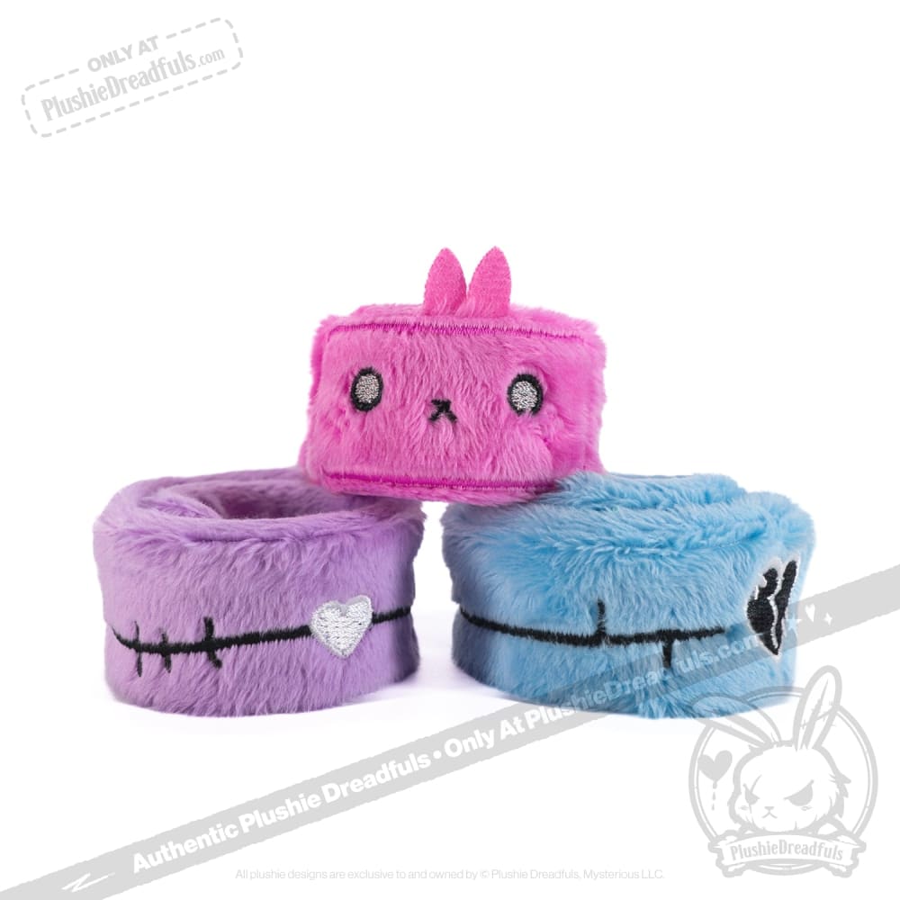 Plushie Dreadfuls - Plush Slap Bracelet Set Of 3