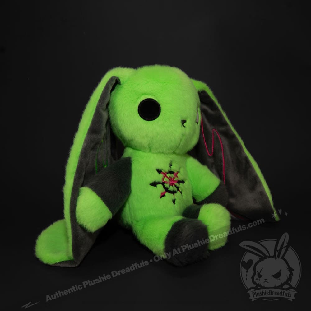 Plushie Dreadfuls - ADHD Rabbit Extra Chaos Edition- Plush Stuffed Animal plush