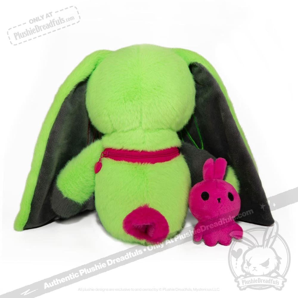 Plushie Dreadfuls - ADHD Rabbit Extra Chaos Edition- Plush Stuffed Animal plush