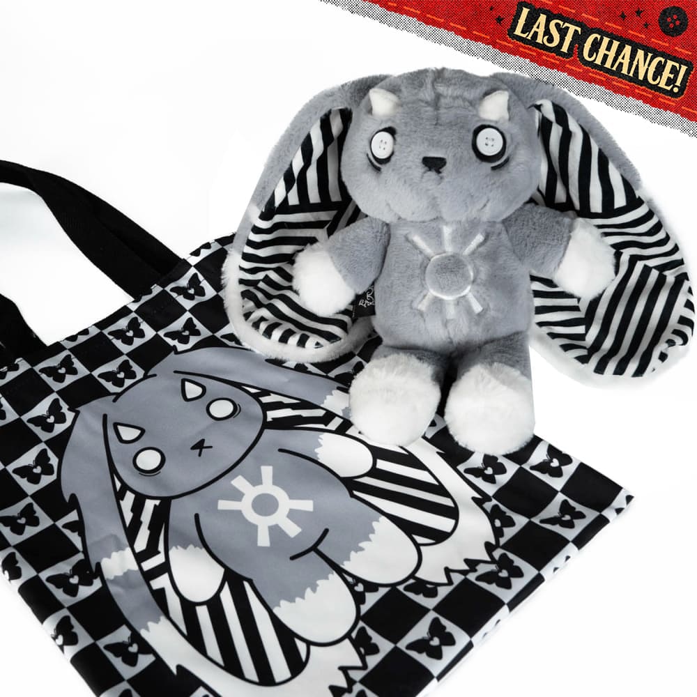 Plushie Dreadfuls - Adrenal Crisis Rabbit Plush Stuffed Animal Plush