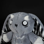Plushie Dreadfuls - Adrenal Crisis Rabbit - Plush Stuffed Animal - Mysterious