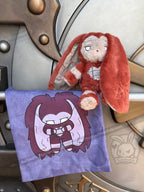 Plushie Dreadfuls - Antisocial Personality Disorder Rabbit V2 - Plush Stuffed Animal plush