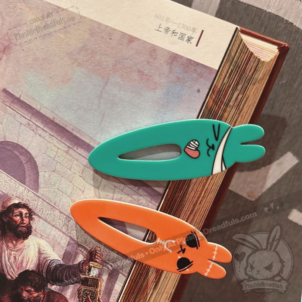 Plushie Dreadfuls - Anxiety Ouchie Hair Clip Set hair clip