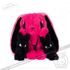 Plushie Dreadfuls - Anxiety Rabbit (Hot Pink Limited Edition) Plush Stuffed Animal Plush