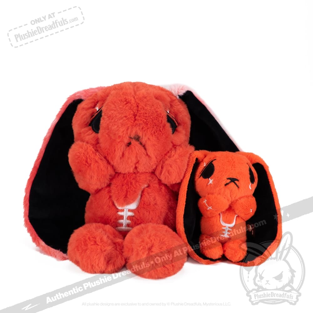 Plushie Dreadfuls - Anxiety Rabbit Plush Keychain Accessory Keychain