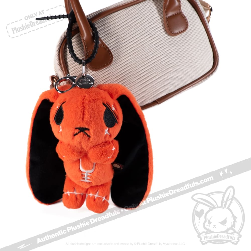 Plushie Dreadfuls - Anxiety Rabbit Plush Keychain Accessory Keychain