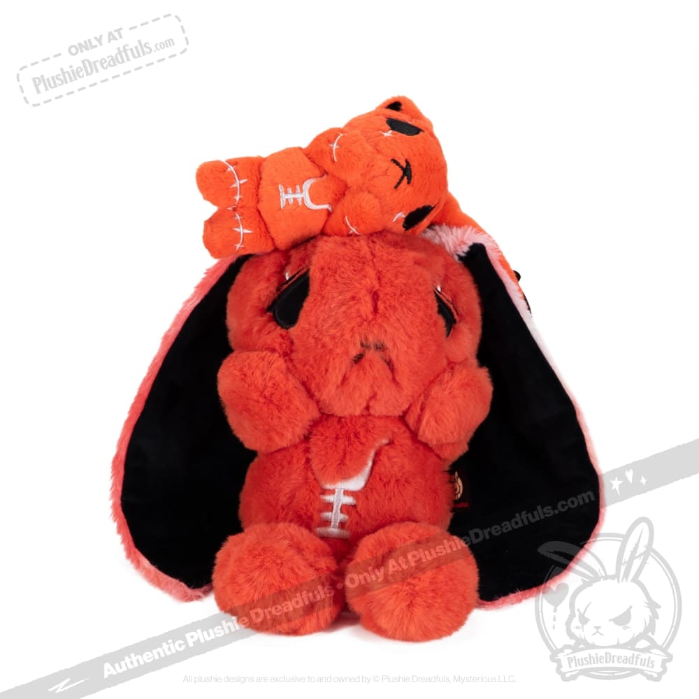 Plushie Dreadfuls - Anxiety Rabbit Plush Keychain Accessory Keychain