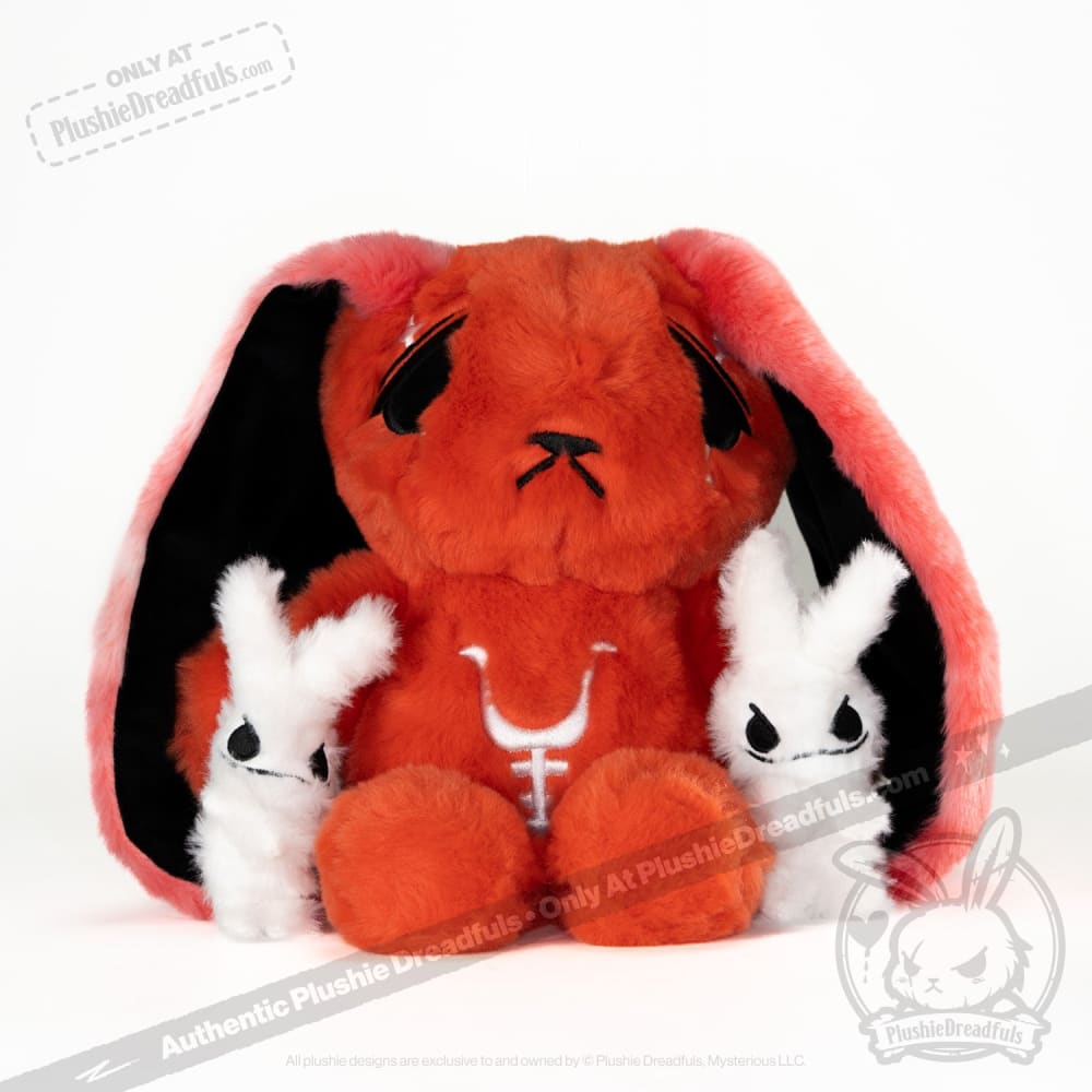 Plushie Dreadfuls - Anxiety Rabbit Plush Stuffed Animal Plush
