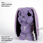 Plushie Dreadfuls - Anxiety Rabbit (Purple Limited Edition) Plush Stuffed Animal Plush
