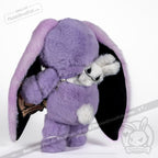 Plushie Dreadfuls - Anxiety Rabbit (Purple Limited Edition) Plush Stuffed Animal Plush