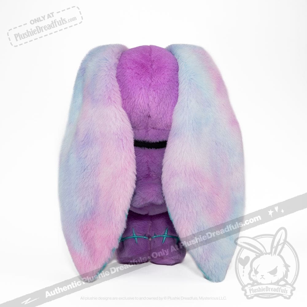 Plushie Dreadfuls - Anxiety Rabbit (PURPLE TEAL Limited Edition) - Plush Stuffed Animal plush
