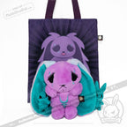 Plushie Dreadfuls - Anxiety Rabbit (PURPLE TEAL Limited Edition) - Plush Stuffed Animal plush