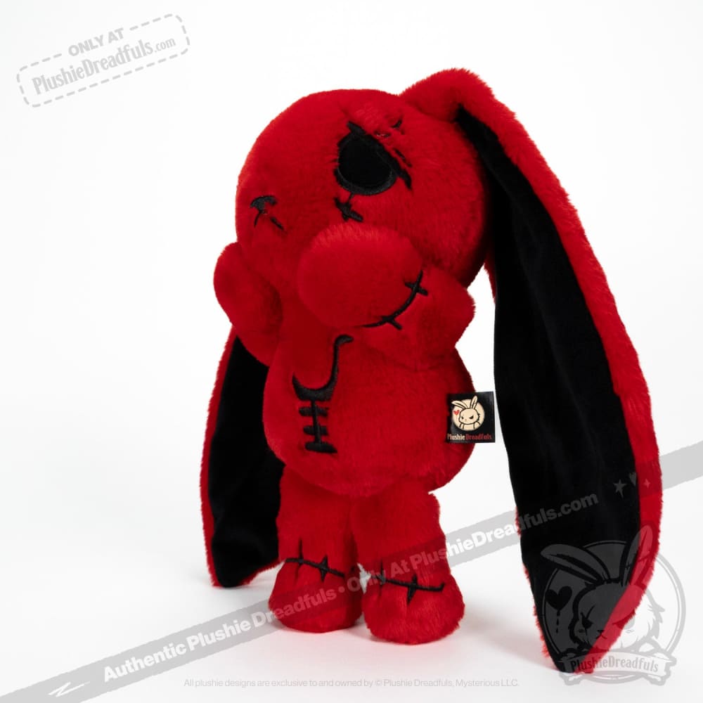 Plushie Dreadfuls Anxiety Rabbit Red ’Pressure’ Edition Plush Stuffed Animal toy