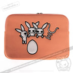 Plushie Dreadfuls Anxiety Rabbit Zip Tablet Laptop Sleeve Ipad Case
