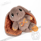 Plushie Dreadfuls - Autism Spectrum Rabbit Gold Edition - Plush Rabbit Stuffed Animal - Mysterious