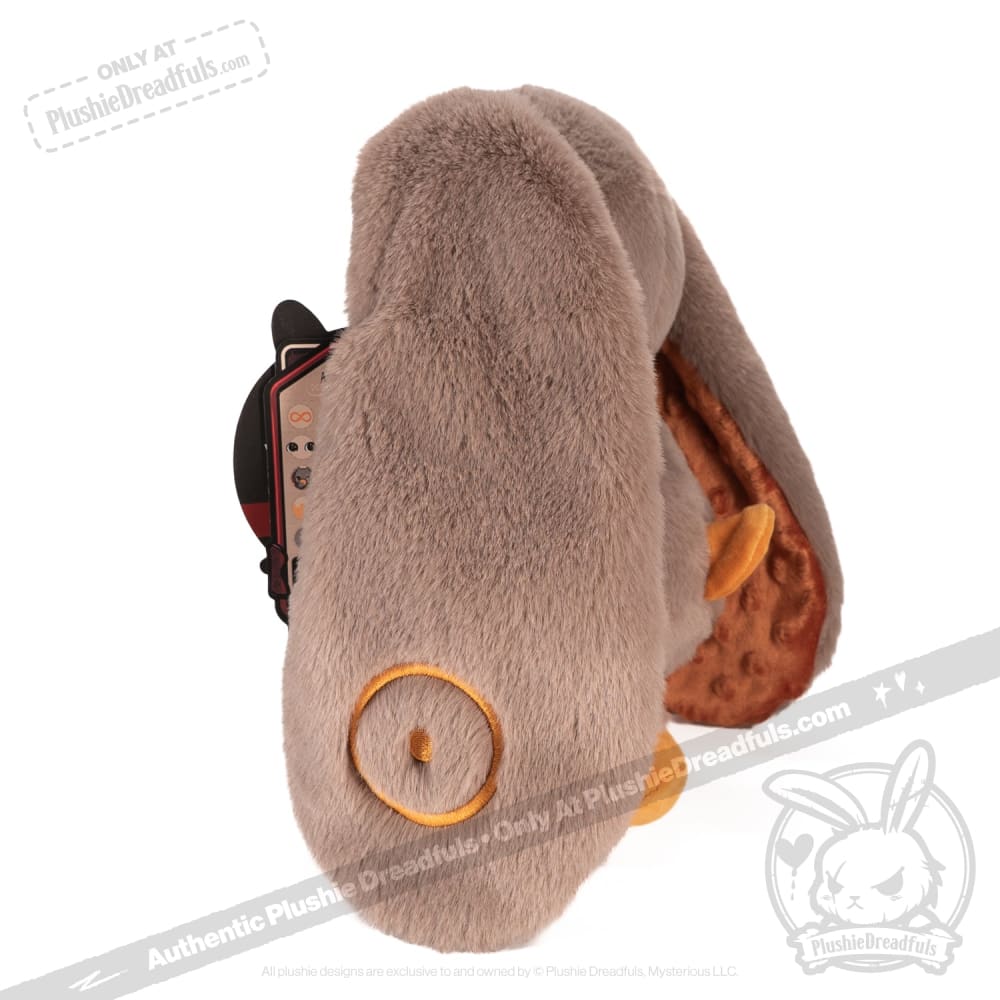 Plushie Dreadfuls - Autism Spectrum Rabbit Gold Edition - Plush Rabbit Stuffed Animal - Mysterious