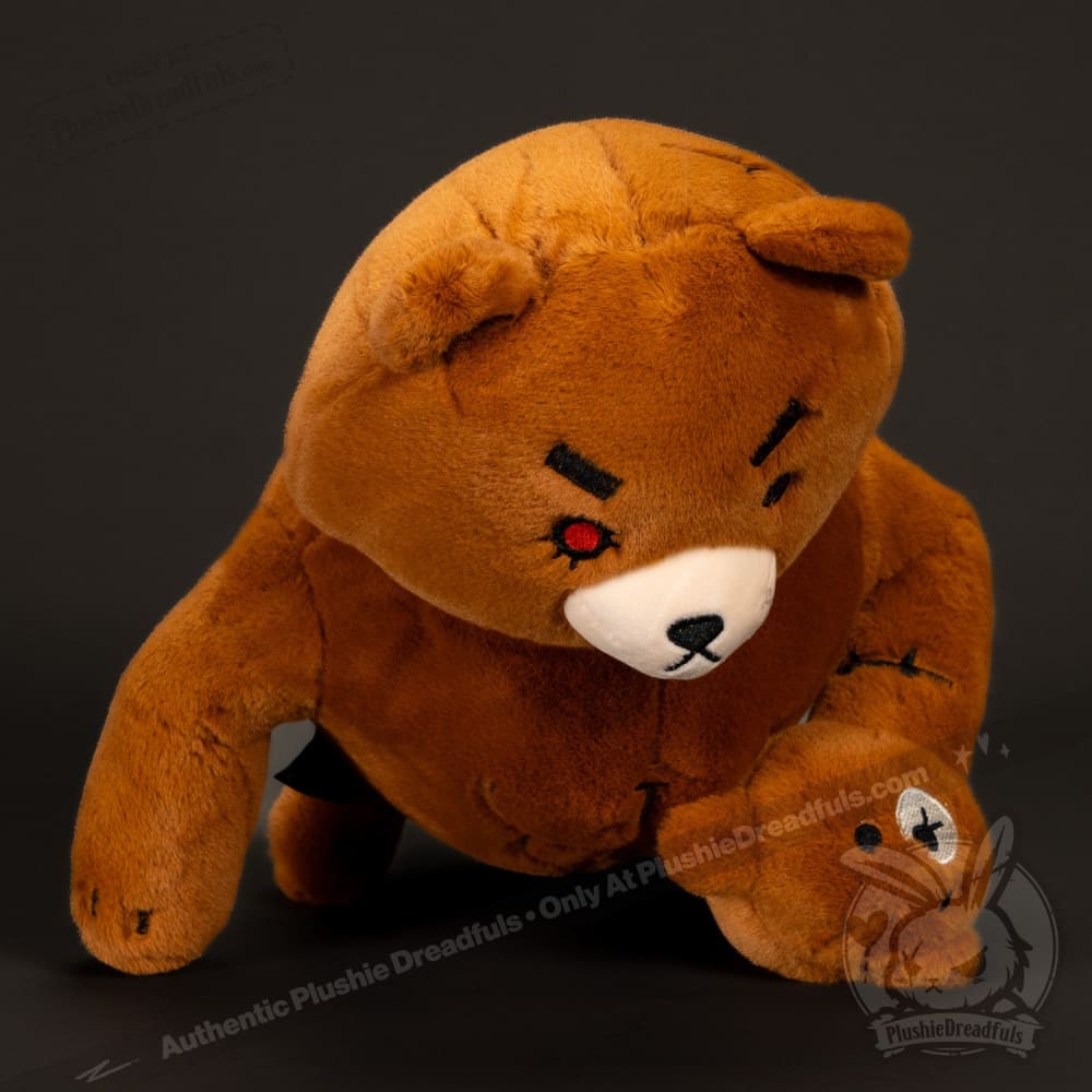 Plushie Dreadfuls - Bearfisted Ripped Bear Plush Stuffed Animal Toy