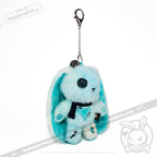 Plushie Dreadfuls - Blue Ice Love Rabbit Plush Keychain Accessory - Mysterious