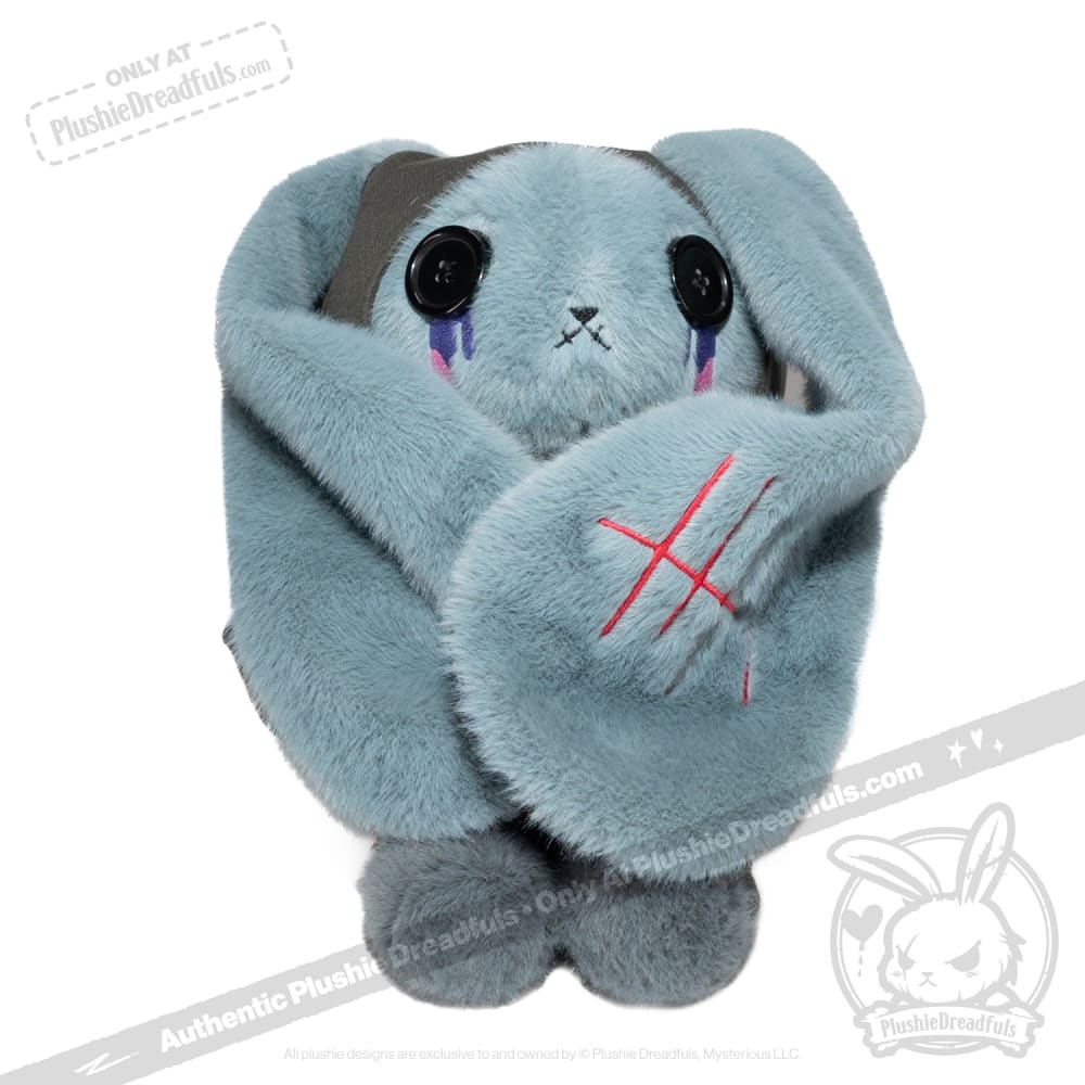 Plushie Dreadfuls - Bullied into Silence Rabbit - Plush Stuffed Animal toy