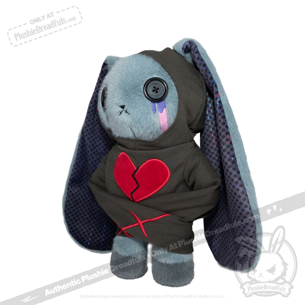 Plushie Dreadfuls - Bullied into Silence Rabbit - Plush Stuffed Animal toy