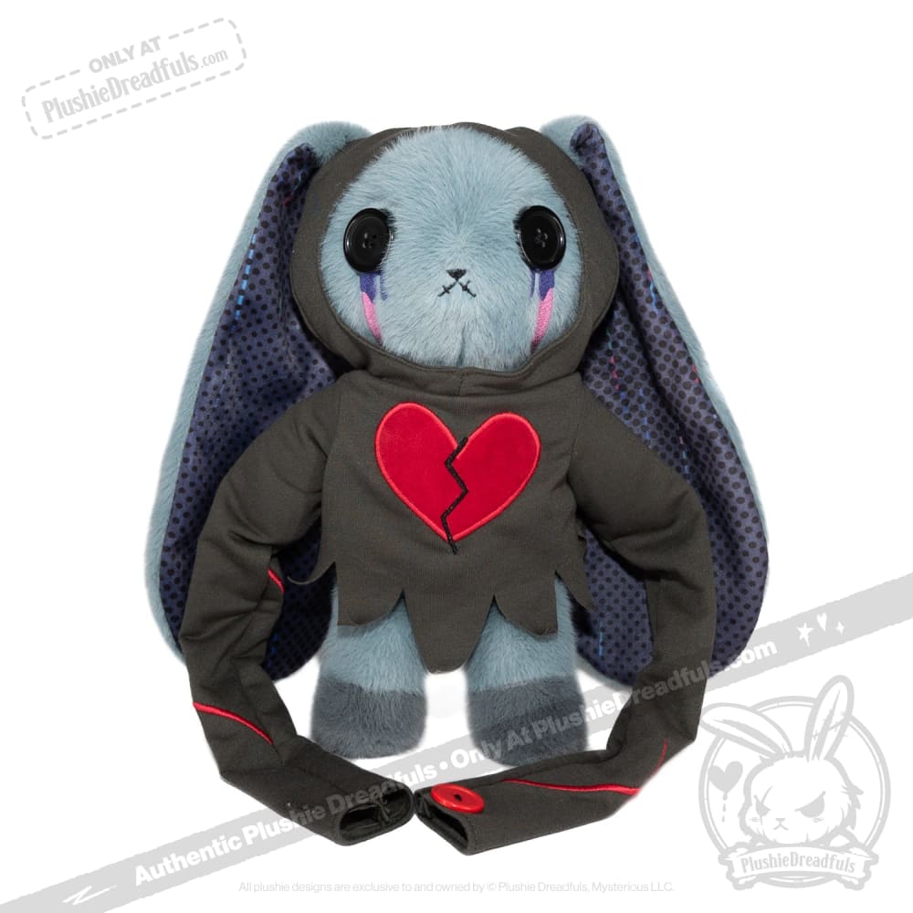 Plushie Dreadfuls - Bullied into Silence Rabbit - Plush Stuffed Animal toy