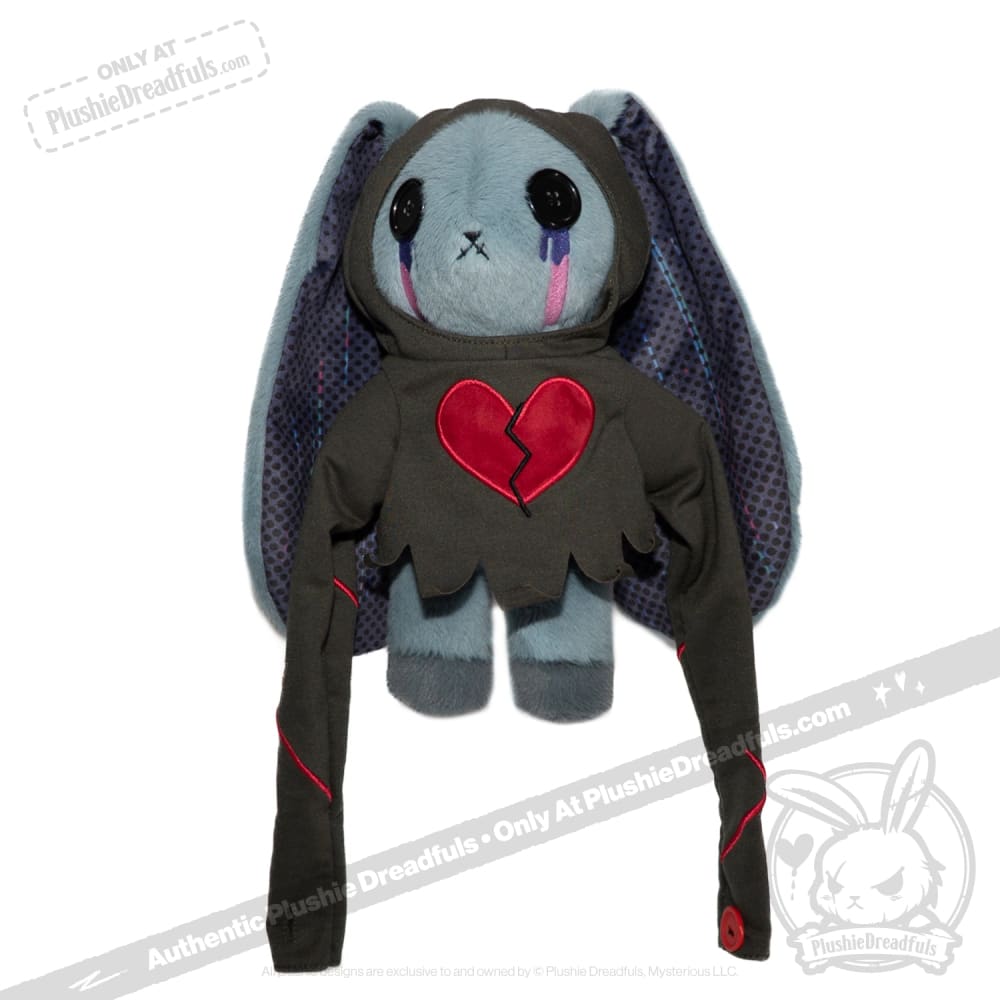 Plushie Dreadfuls - Bullied into Silence Rabbit - Plush Stuffed Animal toy