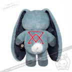 Plushie Dreadfuls - Bullied into Silence Rabbit - Plush Stuffed Animal toy