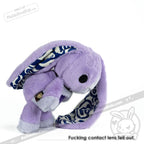 Plushie Dreadfuls - Chiari Malformation Bunny Plush Stuffed Animal Toy
