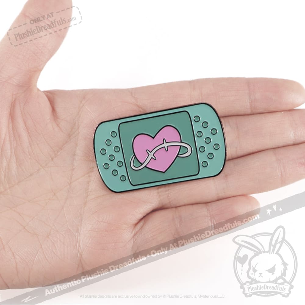 Plushie Dreadfuls - Chronic Pain Plaster Enamel Pin Pin