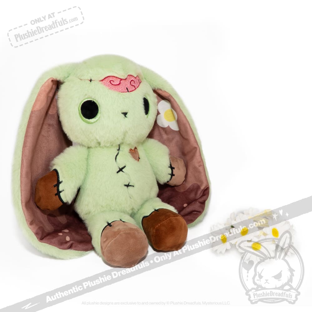 Plushie Dreadfuls - Compost Zombie Rabbit - Plush Stuffed Animal toy