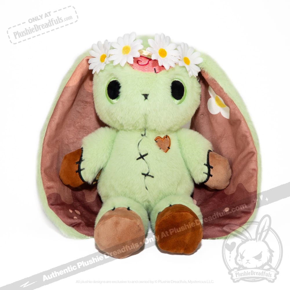 Plushie Dreadfuls - Compost Zombie Rabbit - Plush Stuffed Animal toy