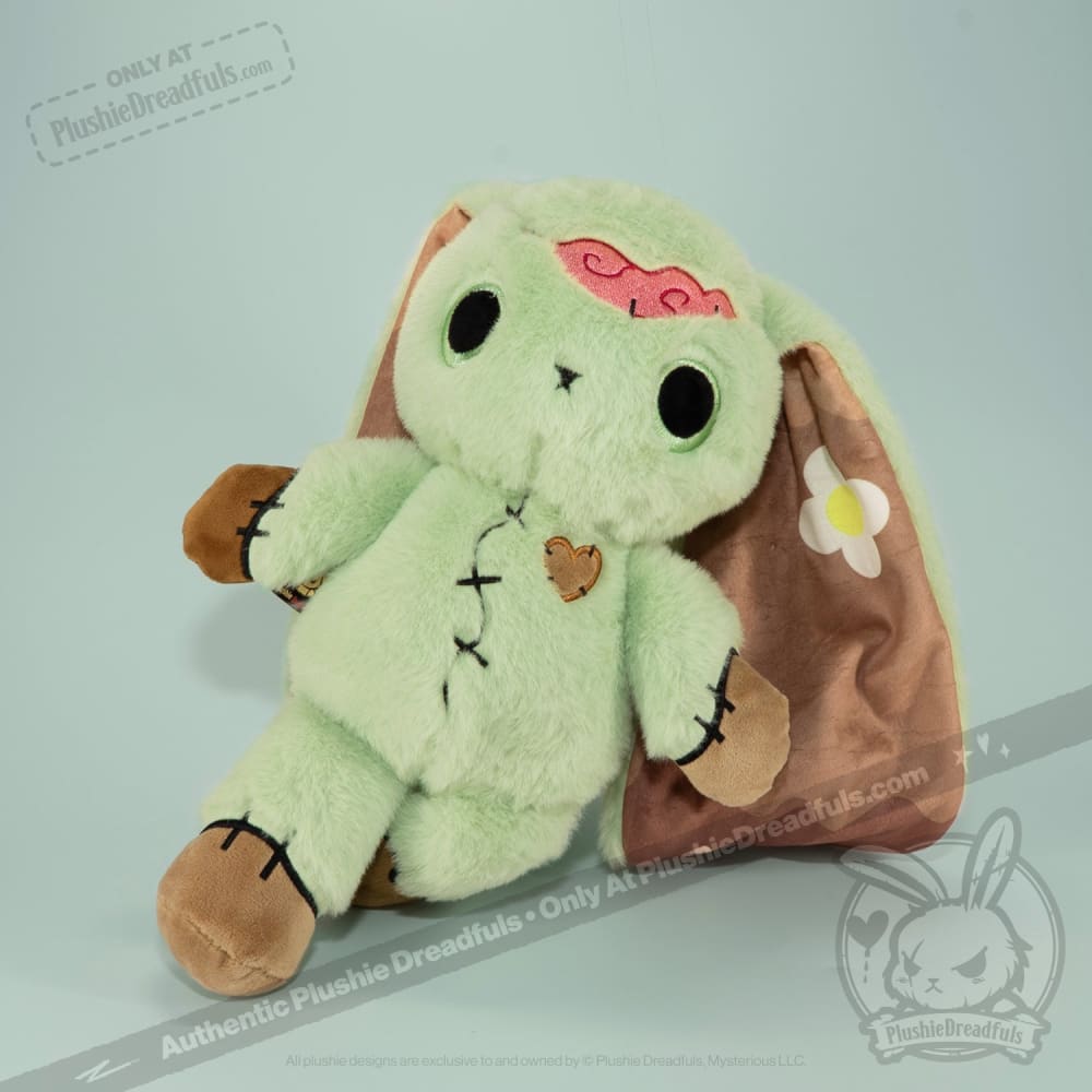 Plushie Dreadfuls - Compost Zombie Rabbit - Plush Stuffed Animal toy