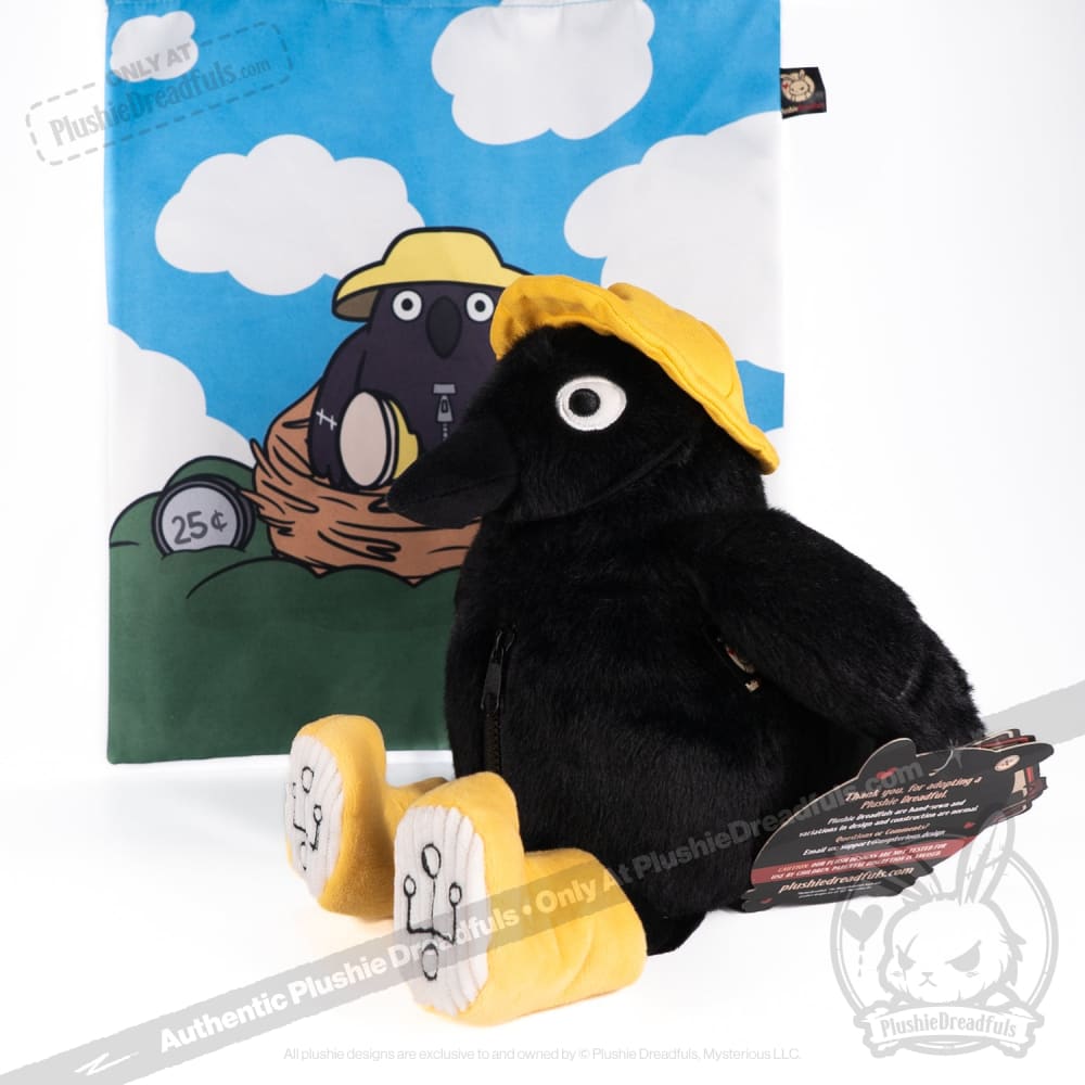 Plushie Dreadfuls - Crowful Crow Plush Stuffed Animal Toy