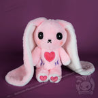 Plushie Dreadfuls - Cushing's Syndrome Bunny - Plush Stuffed Animal - Mysterious
