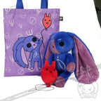 Plushie Dreadfuls - Cystic Fibrosis Rabbit - Plush Stuffed Animal - Mysterious