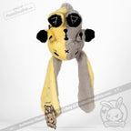 Plushie Dreadfuls - Deafness Rabbit Plush Stuffed Animal Plush