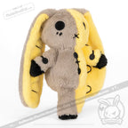 Plushie Dreadfuls - Deafness Rabbit - Plush Stuffed Animal - Mysterious