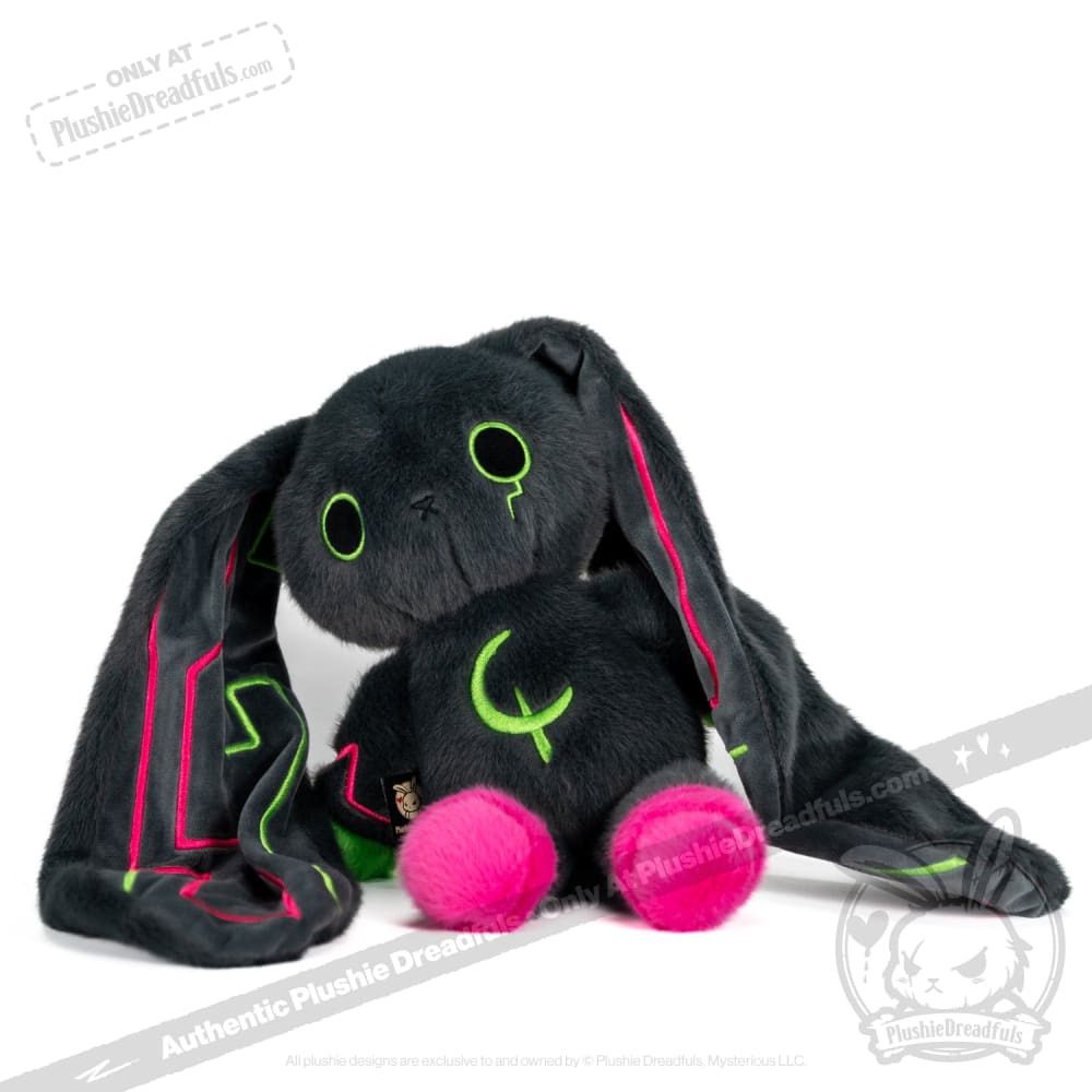 Plushie Dreadfuls - Depersonalization-Derealization Disorder (Dpdr) Rabbit Plush Stuffed Animal Toy