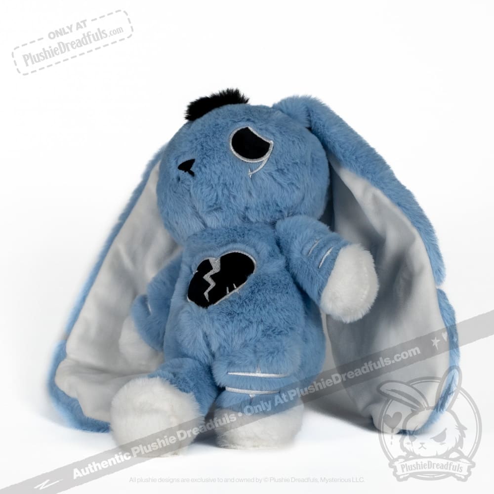 Plushie Dreadfuls - Depression Rabbit V2 Mohawk Edition- Plush Stuffed Animal Toy