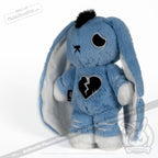 Plushie Dreadfuls - Depression Rabbit V2 Mohawk Edition- Plush Stuffed Animal Toy