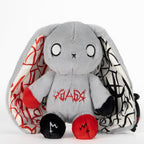 Plushie Dreadfuls - Dyslexia Rabbit Plush Stuffed Animal Plush