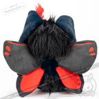 Plushie Dreadfuls -Emo Moth Rabbit - Plush Stuffed Animal Plush